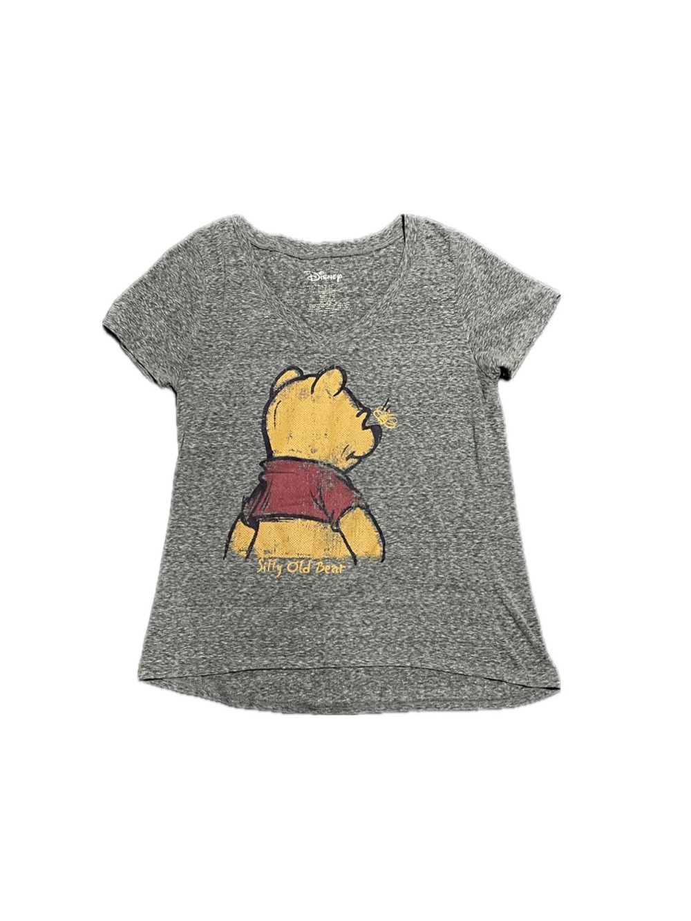 Disney Gray Tee with Winnie the Pooh Graphic